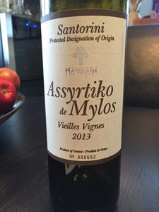 Ktima Hatzidakis Assyrtiko de Mylos 2013